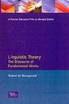 Beaugrande, R: Linguistic Theory