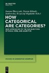 How Categorical are Categories?