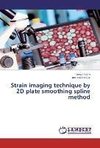 Strain imaging technique by 2D plate smoothing spline method