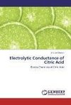 Electrolytic Conductance of Citric Acid