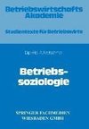 Betriebssoziologie