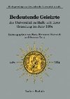 Bedeutende Gelehrte der Universität zu Halle seit ihrer Gründung im Jahr 1694