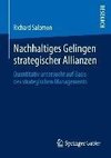 Nachhaltiges Gelingen strategischer Allianzen