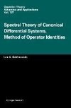 Spectral Theory of Canonical Differential Systems. Method of Operator Identities