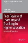 Peer Review of Learning and Teaching in Higher Education