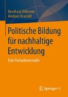 Politische Bildung für nachhaltige Entwicklung