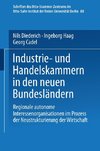 Industrie- und Handelskammern in den neuen Bundesländern