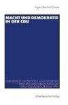 Macht und Demokratie in der CDU