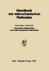 Präparative Mikromethoden in der Organischen Chemie