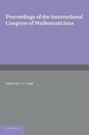 Proceedings of the International Congress of Mathematicians