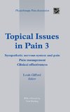 Topical Issues in Pain 3