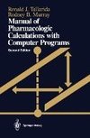 Manual of Pharmacologic Calculations