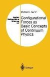 Configurational Forces as Basic Concepts of Continuum Physics