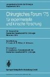 92. Kongreß der Deutschen Gesellschaft für Chirurgie, München, 7.-10. Mai 1975