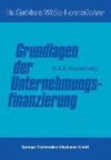 Grundlagen der Unternehmungsfinanzierung