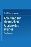 Anleitung zur chemischen Analyse des Weines