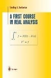 A First Course in Real Analysis