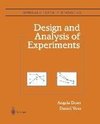 Design and Analysis of Experiments