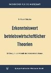 Erkenntniswert betriebswirtschaftlicher Theorien