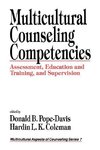 Pope-Davis, D: Multicultural Counseling Competencies