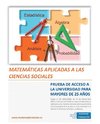 Matematicas Aplicadas a Las Ciencias Sociales