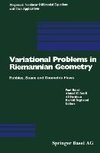 Variational Problems in Riemannian Geometry