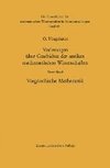 Vorlesungen über Geschichte der antiken mathematischen Wissenschaften