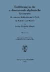 Einführung in die n-dimensionale algebraische Geometrie