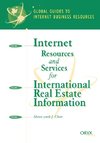 Internet Resources and Services for International Real Estate Information