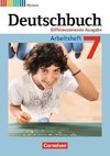 Deutschbuch 7. Schuljahr.  Arbeitsheft mit Lösungen. Differenzierende Ausgabe Hessen