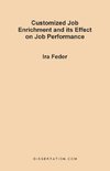 Customized Job Enrichment and Its Effect on Job Performance