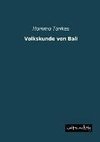 Volkskunde von Bali