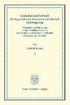 Gottsched und Flottwell, die Begründer der Deutschen Gesellschaft in Königsberg