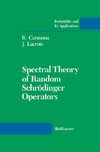 Spectral Theory of Random Schrödinger Operators