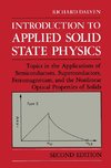 Introduction to Applied Solid State Physics