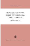 Proceedings of the Third International Kant Congress