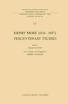 Henry More (1614-1687) Tercentenary Studies