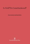 Is NAFTA Constitutional?