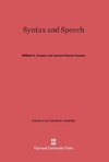 Syntax and Speech