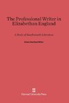 The Professional Writer in Elizabethan England