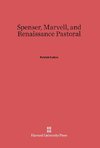 Spenser, Marvell, and Renaissance Pastoral