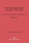 The Opening of South Lebanon, 1788-1840