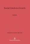 Social Limits to Growth