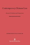 Contemporary Chinese Law