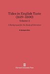 Allen, B. Sprague: Tides in English Taste (1619-1800). Volume 2