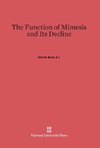 The Function of Mimesis and Its Decline