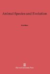 Animal Species and Evolution