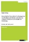 Sozioreligiöse Dynamiken der Immigration von Muslimen im Westen und Islam als religiöse Tradition in der westlichen Forschung