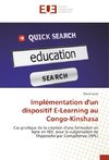 Implémentation d'un dispositif E-Learning au Congo-Kinshasa