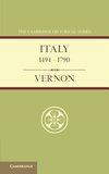 Italy from 1494 to 1790